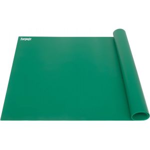 Grand 92x61cm Tapis En Silicone Pour Resine, Antiadh&eacute;sif Tapis De Table Silicone, R&eacute;sistant &Agrave; La Chaleur Antid&eacute;rapant Tapis Silicone Resine Epoxy Pour Travaux Manuels, Moulage, Vert Fonc&eacute; - Neuf
