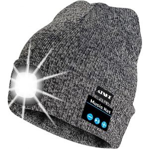 Led Bluetooth Bonnet Lumineux, Rechargeable Usb Rechargeable Musical Running Chapeau Ultra Lumineux 4 Led Lampe Étanche Utilisation Lumière Pour Ski Randonnée Camping Vélo - Neuf