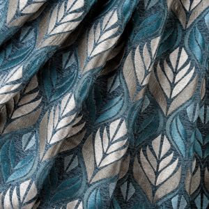 Tissu Motif Art D&eacute;co Effet Velours - Neuf