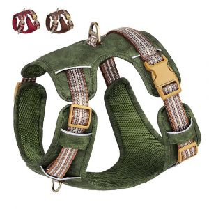 Harnais Impermeable Pour Chien, Reflechissant, Anti-Traction, Gilet En Maille Pour Animaux De Compagnie, Boxer, Pitbull, Rottweiler - Neuf