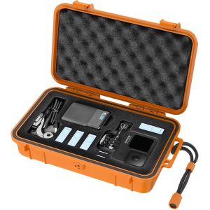Étui de Transport Compatible avec GoPro,SmaCase GA150 Floaty,résistant à l'eau et aux Chocs pour GoPro Hero 13/12/11/10/9/8/7/6/5/Hero 2018 (Appareil Photo et Accessoires Non Inclus) - Neuf