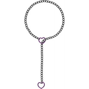 Kal-Choker Punk Gothique Cuir Pu Ras De Cou &Agrave; Cha&icirc;ne Cercle Collier Rock Femme Homme R&eacute;glable - Neuf