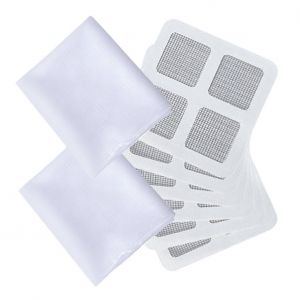 1 Moustiquaire Adhesive Blanche Pour Fenetre - Neuf