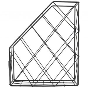 HJLIAN Presentoir de bureau moderne en metal pour magazines et documents - Neuf