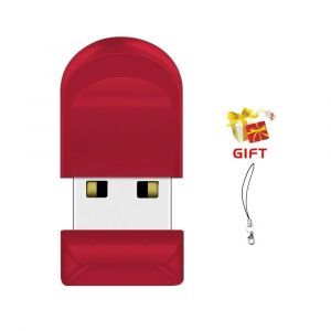 KALPZ-Super Mini Clé Usb En Métal, Clé Usb, Disque U, Cadeau D'Affaires Créatif, Noir, Rouge, Blanc, 64 Go, 32 Go, 128 Go, Jopen Gratuit,Rouge,128 Go - Neuf