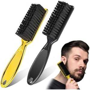 2pcs Brosse De Nettoyage, Brosse De Nettoyage De Lame, Brosse &Agrave; Ongles En Nylon, Tondeuse, Brosse De Nettoyage De Coiffure, Outil De Tondeuse &Agrave; Cheveux - Neuf