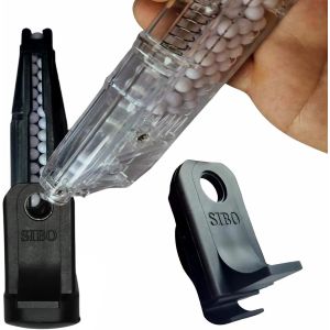 Kalanka-- Accessoire De Remplissage Rapide Pour Billes Airsoft 6mm Bio - Compatible Speedloader Pistolet Softair - Adaptateur Ergonomique Chargeur Réplique - Neuf