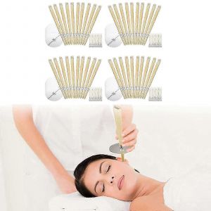 Paquet De 40 Bougies D'oreille En Cire D'abeille Enl&egrave;vement De La Cire,Bougies De Cire D'oreille Naturelle De 9 Pouces Pour L'&eacute;limination De La Cire De Cire De Mirage D'oreille,Bougies De Cire D'ore - Neuf