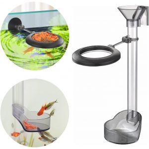 Tube D'alimentation Assemblé, Tube D'alimentation Pour Aquarium, Deux Positions D'alimentation Pour Poissons Du Haut Et Du Bas - Neuf