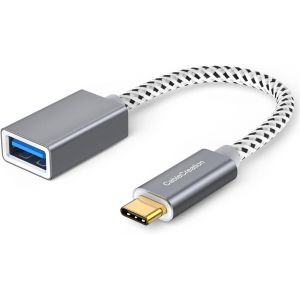 KALANKA-Adaptateur USB C mâle vers USB A Femelle 0,15 m, USB3.1 USB A Femelle vers USB C Adaptateur OTG 5 Gbit/s pour MacBook Pro Air XPS 13 15 S21 S20 S10, etc - Neuf