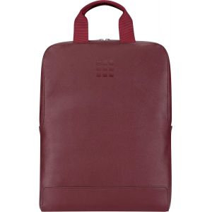 LETNERNY-Sacoche DOrdinateur Verticale, Collection Classic, Sac À Dos Compatible Avec Ordinateur Portable, Tablette, Ipad Jusqu'À 15 Pouces, Dimensions 29 X 39 X 6 Cm, Couleur Rouge Frambo - Neuf