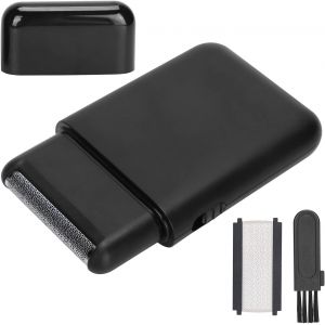 Checarzhn--No1-Rasoir Chauve, Rasoir À Feuille Électrique, Rasoir Électrique À Chargement Usb, Rasoir Électrique Pour Hommes, Rasoir À Sec, Tondeuse De Précision,Tondeuse À Barbe Portable Pour Hommes - Neuf