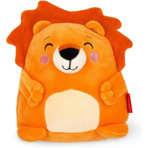 KALANKA-Legami - Peluche Super Soft, thème Lion, Format Mini, avec Carte d'Identité Personnalisable, Tient Debout, 14x15x12 cm - Neuf