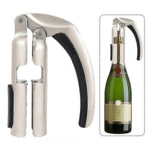 Ouvre-Bouteille De Champagne,Extracteur De Bouchon De Vin Mousseux En Alliage De Zinc,Ouvre-Bouteilles Multifonctionnel Extracteur De Liège De Bar - Neuf