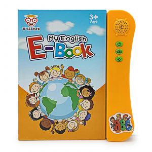 Livre audio anglais &Eacute;ducation de la petite enfance Smart E-book Puzzles Apprentissage multifonction pour les enfants Machine pench&eacute;e - Neuf
