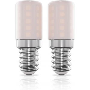 Ampoule Frigo Led E14,3w Équivalent 30w Halogène,350lm,Ampoule Led E14 Blanc Chaud 2700k,Petit Ampoule E14 Pour Réfrigérateur,Machine À Coudre,Lampe De Sel,Non Dimmable,Lot De 2 - Neuf