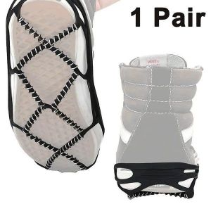 Crampons Antidérapants À Ressort Pour Les Aventures En Plein Air - Ajustement Universel, Durables, Légers, Idéaux Pour La Neige, La Glace Et La Boue - Neuf