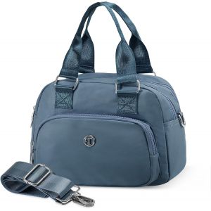 SJZG-Mini Sac De Sport Nylon Avec Multipoches Pour Femmes E Ado Filles Sac À Main/Sac Bandoulière/Épaule Avec Bracelet Réglable Tendance Crossbody Bag Sport Voyage Gym - Neuf