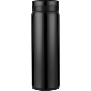 Petite Gourde Isotherme - Bouteille D`Eau Mignonne, Thermos Isolé Sous Vide Pour Boissons Chaudes Et Froides, Garde 12h Chaud & 6h Froid (280 Ml) Noir - Neuf