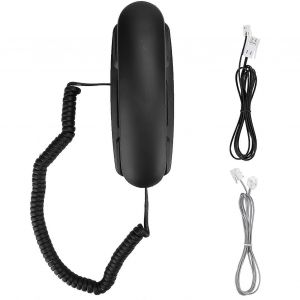 KX TS970 T&eacute;l&eacute;phone suspendu anglais filaire disponible pour le Royaume-Uni (ligne t&eacute;l&eacute;phonique britannique avec couleur al&eacute;atoire)Noir - Neuf