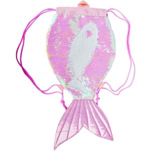 Acdsgd-Sac &Agrave; Dos Paillettes Sir&egrave;ne Magique,Sac R&eacute;versible Scintillement Avec Cordon,Mignon Sacs De Sport Danse Ext&eacute;rieur Voyage Brillant Et Tendance Pour Filles,Adolescentes,Femmes - Neuf