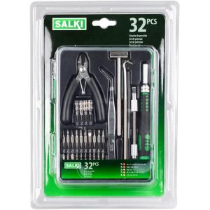 KAL-| Jeu De Tournevis De Précision 32 Pièces | Kit Outils De Précision 32 Pièces Pour Le Bricolage Et La Réparation De Produits Electroniques De Montres Et De Lunettes - Neuf