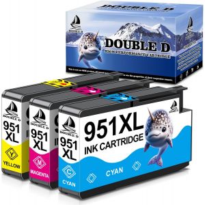 ERYI-951Xl Pour Hp 951 Xl 951Xl Compatible Pour Cartouches Hp Officejet Pro 8600, Pour Officejet Pro 8600 8100 8610 8615 8620 8630 251Dw 276Dw (1 Cyan, 1 Magenta, 1 Jaune) - Neuf