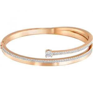 Bracelet Femme Swarovski - Plaqué Or Rose - Cristal Blanc - Collection Fresh[761] - Neuf