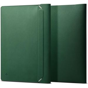 TIANYI-Valentinus Housse de Protection pour Ordinateur Portable 13"" 13.3"" 14"" Pouces, Étui Cuir PU Étanche pour Ordinateur Compatible avec MacBook Pro, Dell, Acer, ASUS, HP, Lenovo - Vert - Neuf