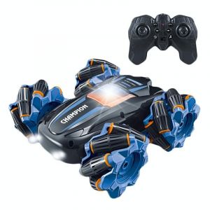 Voiture Télécommandée Stunt 2.4G Rotations 360° Lumières Cool Double Face YONIS - Neuf