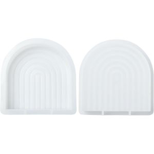 Kalanka-1 Pi&egrave;ce Arc-En-Ciel Pont Bougies Moules En Forme De U Arc En Silicone Moules En R&eacute;sine Moulage Moules Pour Savon Bougies Maison F&ecirc;te Artisanat D&eacute;cor - Neuf