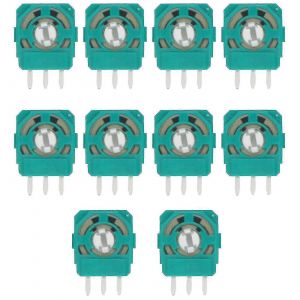 10pcs 3d Analogique Joystick Potentiomètre Pièces De Rechange Pour Kit De Réparation De Contrôleur Ps5 - Neuf