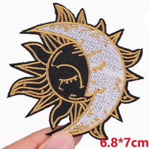 La Gentillesse Est Magique/Dessin Animé Broderie Patch Lettre Patch Fer Sur Les Patchs Pour Vêtements Thermoadhésif Patchs Sur Les Vêtements Coudre Bricolage - Neuf
