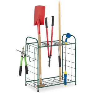 Ulteronixshop-Support &agrave; appareils de Jardin, Rangement de b&ecirc;ches, truelles & balais, Ordre, &Eacute;tag&egrave;re &agrave; appareils 68x80x35 - Neuf