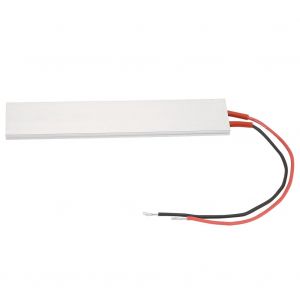 Element chauffant thermostatique PTC 150 x 28,5 mm, boitier en aluminium (24 V/120 ¡æ) - Neuf