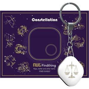 lbgwp60-Localisateur D'Objets De Clé Portefeuilles, Key Finder Anti-Perte Téléphone Chercheur Alarme Trouve-Clés, Avec Porte Clés Localisateur Et Traqueur Sonore Pour Retrouver Clés (Libra) - Neuf