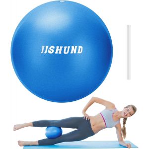 Ballon Pilates De Gymnastique,25 Cm Ballon Yoga Petit Soft Ballon Fitness Antidérapant,Ballon Gym Pour Maison Gym Pilates Yoga Équilibre Sport Fitness.[K1048] - Neuf