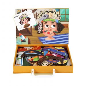 Puzzle 3D pour changer de robe, jeu de correspondance de formes pour enfants d'âge préscolaire, jeu cérébral, jouet d'apprentissage de la motricité fine-spectacle de changement de visage - Neuf