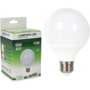 Kalanka-- Ampoule Globe Led, G95 E27, 15w (&Eacute;quivalent 120w Halog&egrave;ne) Lumi&egrave;re Blanc Chaud 3000k, 1500 Lumens, Cri &iquest;80, Non Dimmable - Neuf