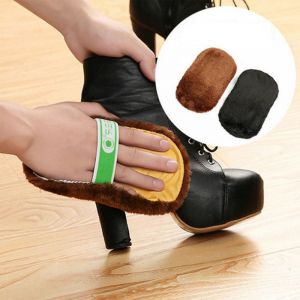 5 Gants D'essuyage De Chaussures En Laine Imitation Polissage Chaussures De Polissage - Neuf