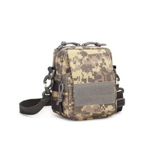 Sac bandoulière militaire en toile OUTNICE pour homme ¿ Sac messager léger de voyage et de randonnée avec motif camouflage - Neuf