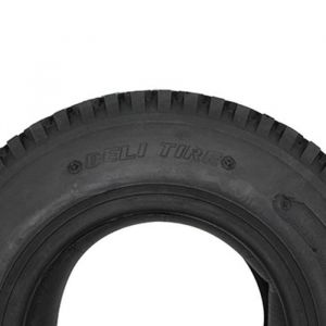 PNEU CHARIOT ET BROUETTE 4.10-3.50-6 DELI TT 4PR (CHARGE MAXI 205 Kg) DELI (Motoris) - Neuf