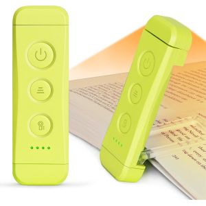Tianyi-Lampe De Lecture Rechargeable, Lampe Lecture Au Lit, 3 Couleurs Chaudes X 5 Réglages De Luminosité, Compacte Et Durable, Cadeau Pour Les Liseuse Lampe De Lecture - Neuf