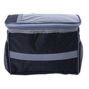 V&eacute;lo Multifonctionnel Cadre Avant Guidon De V&eacute;lo &Eacute;tui De Pochette Avec &Eacute;cran Tactile (Noir) - Neuf