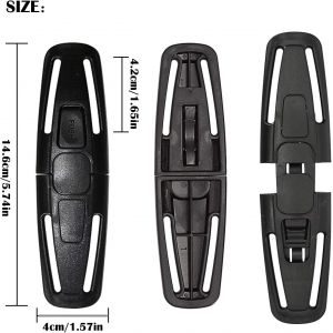 Pcs Car Seat Belt Clip Child Safety Car Seat Belt And Clip Baby Chest Strap Clamps And Car Seat Safety Belt Clip For Seats - Neuf