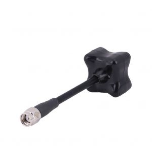 Lot de 2 antennes FPV omnidirectionnelles 5,8 G SMA RP-SMA 85 mm pour drone quadricoptere - Neuf