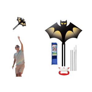 Cerf-Volant Delta Pour Enfants Et D&eacute;butants, Monofil Avec Queue, Cerf-Volant De Plage, Motif Requin, Facile &Agrave; Piloter - Neuf