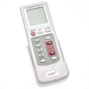 vhbw T&eacute;l&eacute;commande remplacement pour KT-109II pour climatiseurs + support blanc - Neuf