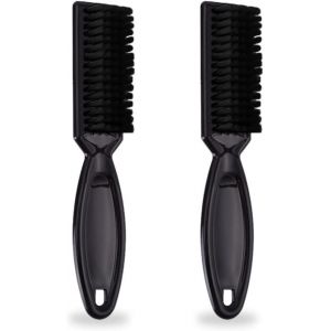 Lot De 2 Brosse De Nettoyage Brosse De Nettoyage De Lame Brosse &Agrave; Ongles En Nylon Tondeuse Brosse De Nettoyage De Coiffure Outil De Tondeuse &Agrave; Cheveux - Neuf