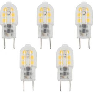 Kalanka-Lot De 5 Ampoules Led 3 W G6.35 Ac/Dc 12 V Blanc Chaud 3000 K Bi Pin Jc Type Gy6.35 Pour Lampe De Bureau, Accent, &iquest;&iquest;Cran, &iquest;&iquest;Clairage De Paysage - Neuf